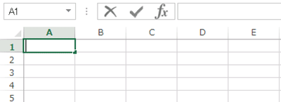 Excel基本編：セルに文字を入力する
