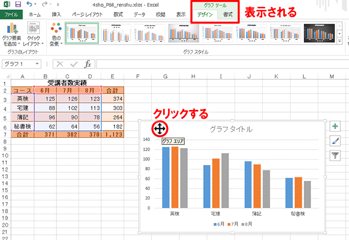 Excel基本編〜基本のグラフを作成する〜