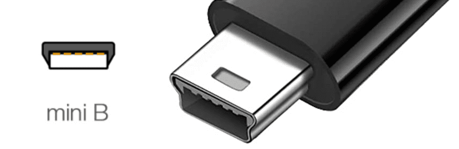 Mini USB Type-Bの形状