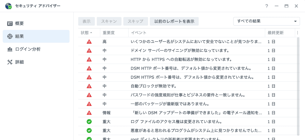 SynologyNASを使うなら押さえておきたいセキュリティ設定